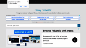 What Proxybrowser.xyz website looked like in 2020 (3 years ago)