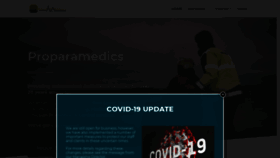 What Proparamedics.com website looked like in 2020 (3 years ago)