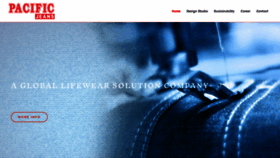What Pacificjeans.com website looked like in 2020 (3 years ago)