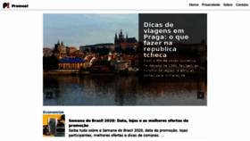 What Promoo.com.br website looked like in 2020 (3 years ago)