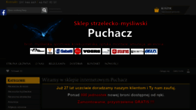 What Puchacz.net website looked like in 2020 (3 years ago)