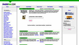 What Pagespak.com website looked like in 2020 (3 years ago)