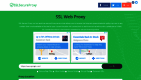 What Pl.sslsecureproxy.com website looked like in 2020 (3 years ago)