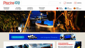 What Piscinespa.com website looked like in 2020 (3 years ago)