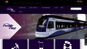 What Purplelinemd.com website looked like in 2020 (3 years ago)