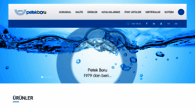 What Petekboru.com.tr website looked like in 2020 (3 years ago)