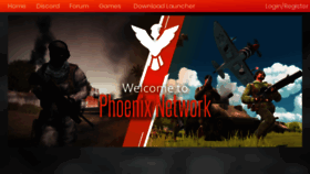 What Phoenixnetwork.net website looked like in 2020 (3 years ago)