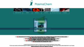 What Plasmachem.com website looked like in 2020 (3 years ago)