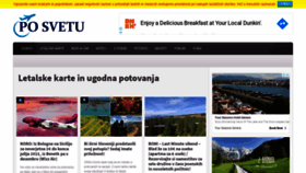 What Posvetu.si website looked like in 2020 (3 years ago)
