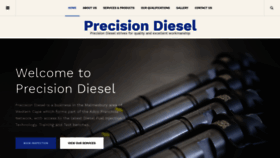 What Precision-diesel.com website looked like in 2020 (3 years ago)