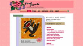 What Paperpanache.com website looked like in 2020 (3 years ago)