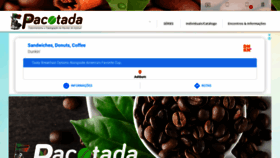What Pacotada.com website looked like in 2020 (3 years ago)