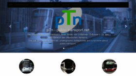 What Public-transport.net website looked like in 2020 (3 years ago)