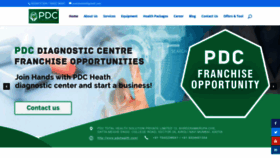 What Pdchealth.com website looked like in 2020 (3 years ago)