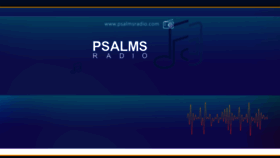 What Psalmsradio.com website looked like in 2020 (3 years ago)