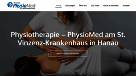 What Physiomed-hanau.de website looked like in 2020 (3 years ago)