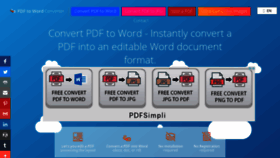 What Pdfwordconvert.com website looked like in 2020 (3 years ago)