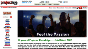 What Projectisle.com.au website looked like in 2020 (3 years ago)