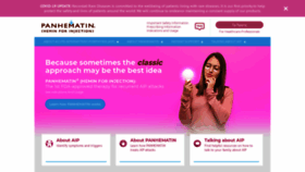 What Panhematin.com website looked like in 2020 (3 years ago)