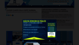 What Poderjudicial.cl website looked like in 2020 (3 years ago)