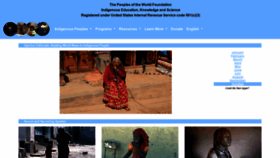 What Peoplesoftheworld.org website looked like in 2020 (3 years ago)