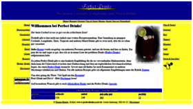 What Perfectdrinks.de website looked like in 2020 (3 years ago)