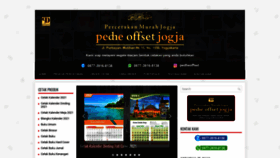 What Percetakanmurahjogja.com website looked like in 2020 (3 years ago)