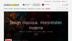 What Photosmurales.fr website looked like in 2020 (3 years ago)