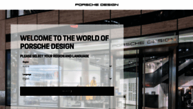 What Porsche-design.us website looked like in 2020 (3 years ago)