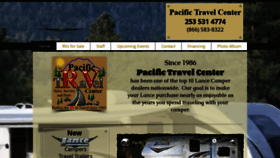 What Pacifictravelcenter.com website looked like in 2020 (3 years ago)