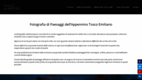 What Paoloalbertosi.com website looked like in 2020 (3 years ago)