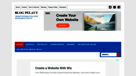 What Pelaut.xyz website looked like in 2020 (3 years ago)