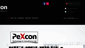 What Pexcon.com.hk website looked like in 2020 (3 years ago)