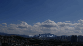What Project-huam.com website looked like in 2020 (3 years ago)