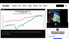 What Planm.com.ar website looked like in 2020 (5 years ago)