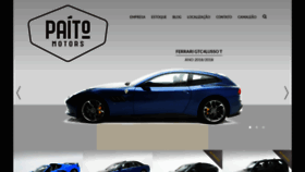 What Paitomotors.com.br website looked like in 2020 (3 years ago)