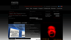 What Photographers.it website looked like in 2020 (3 years ago)