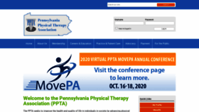 What Ppta.org website looked like in 2020 (3 years ago)