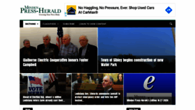 What Press-herald.com website looked like in 2020 (3 years ago)