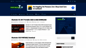 What Portablezip.com website looked like in 2020 (3 years ago)