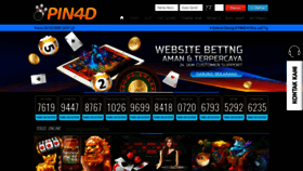 What Pin4d.com website looked like in 2020 (3 years ago)