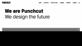 What Punchcut.com website looked like in 2020 (3 years ago)