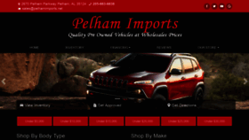 What Pelhamimports.net website looked like in 2020 (3 years ago)