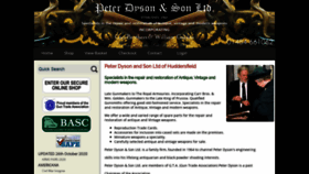 What Peterdyson.co.uk website looked like in 2020 (5 years ago)