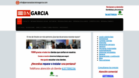 What Persianasbarcelonagarcia.com website looked like in 2020 (3 years ago)