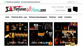 What Perfumes48horas.com website looked like in 2020 (3 years ago)