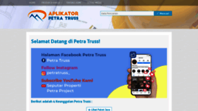 What Petra-truss.com website looked like in 2020 (3 years ago)