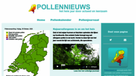 What Pollennieuws.nl website looked like in 2020 (3 years ago)
