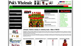 What Pakswholesale.com website looked like in 2020 (3 years ago)