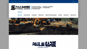 What Paul-garbe.de website looked like in 2020 (3 years ago)